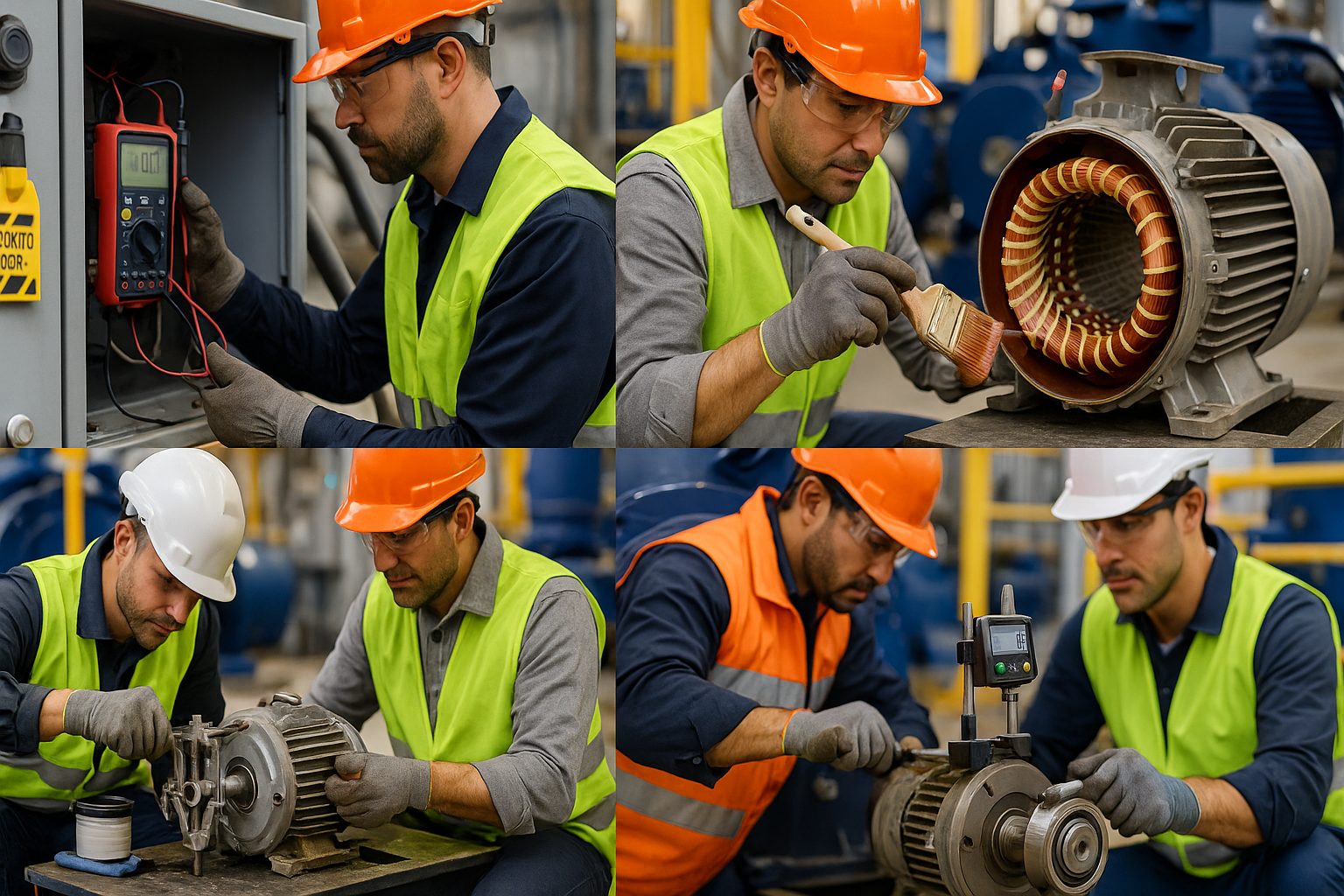Mantenimiento y Reparación de Motores Eléctricos